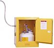 Solvent Pass-Thru Valve Kit for Safety Cabinets - Installed